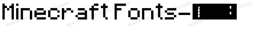 Minecraft Fonts字体转换